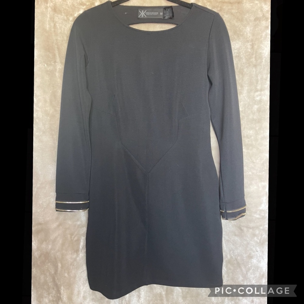 Black KK dress.